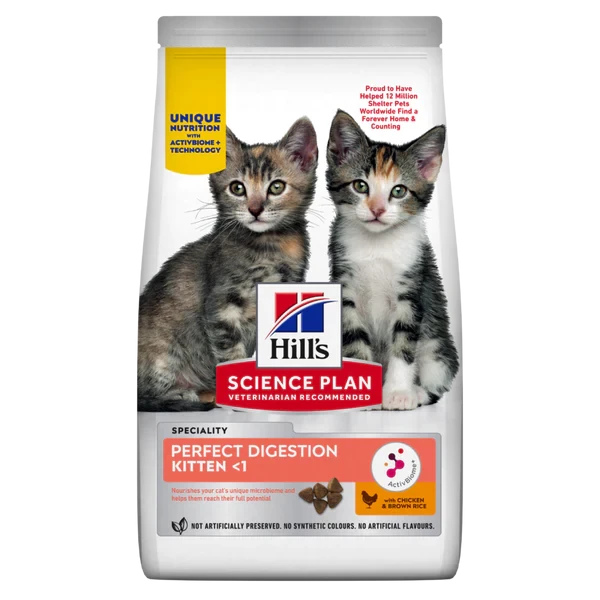 Hill’s Science Plan PERFECT DIGESTION KITTEN DRY FOOD( 300g )