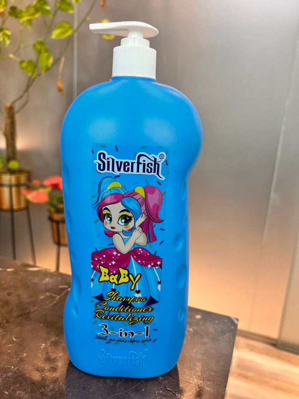 Concord Silverfish Baby Shampoo 886 ML - Blue Conditioner