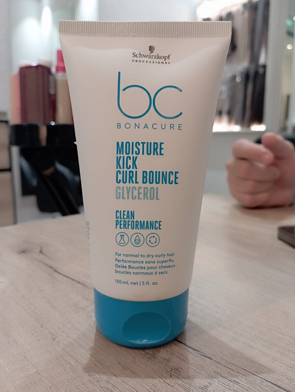 schwarzkopf moisture kick curl bounce glycerol 150 ml tube