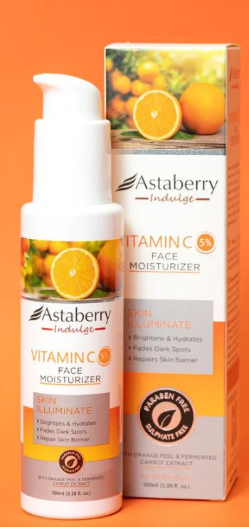 Asta berry Vitamin C Face Moisturizer Skin Illuminate Paraben free 100 ml