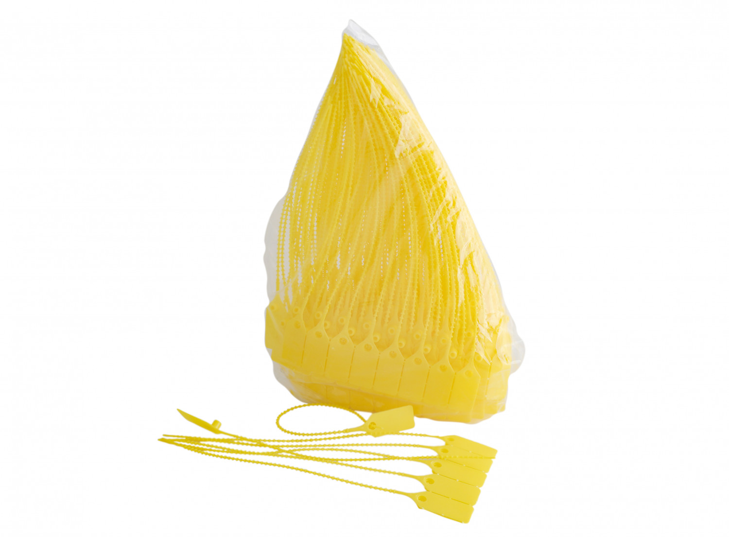 PLASTIC SAFTEY TAG YELLOW