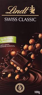 LINDT SWISS CLASSIC DARK HAZELNUT