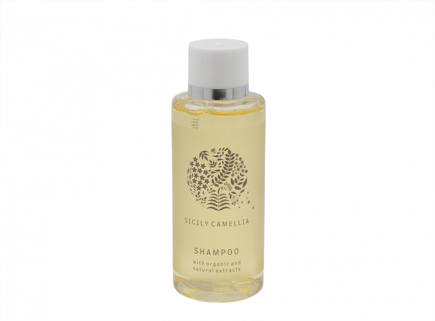 695-Sicily Camellia by Eco. Fresh Hair Shampoo 50ml in bottle.| Shampoo -Pack of 50