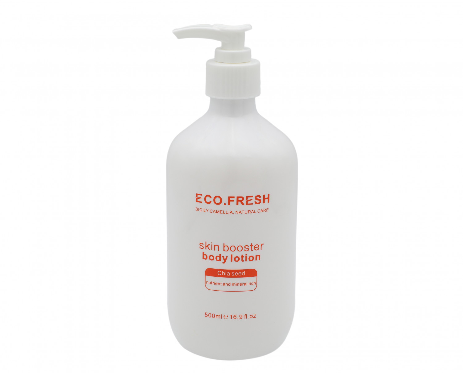 687-Sicily Camellia by Eco. Fresh Body Lotion 500ml in l in bottle
