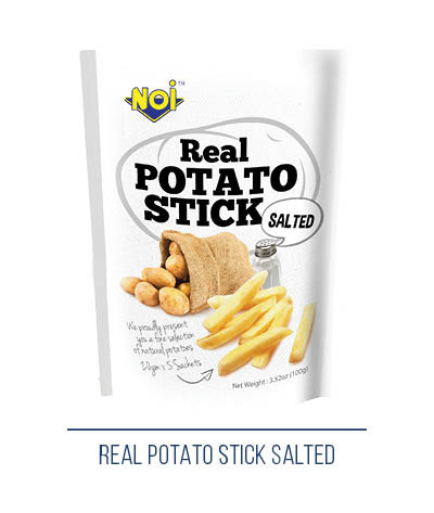 NOI REAL POTATO STICKS SALTED 100G
