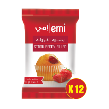 Strawberry Filled Pack of 12