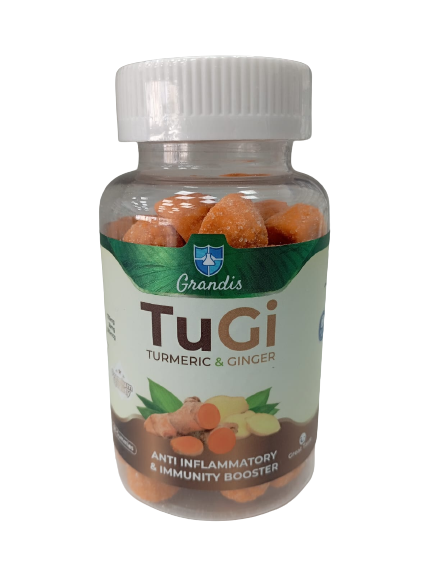 Grandis TuGi Tumeric & Ginger 60 Capsules by Dar Al Kalimah Pharmacy