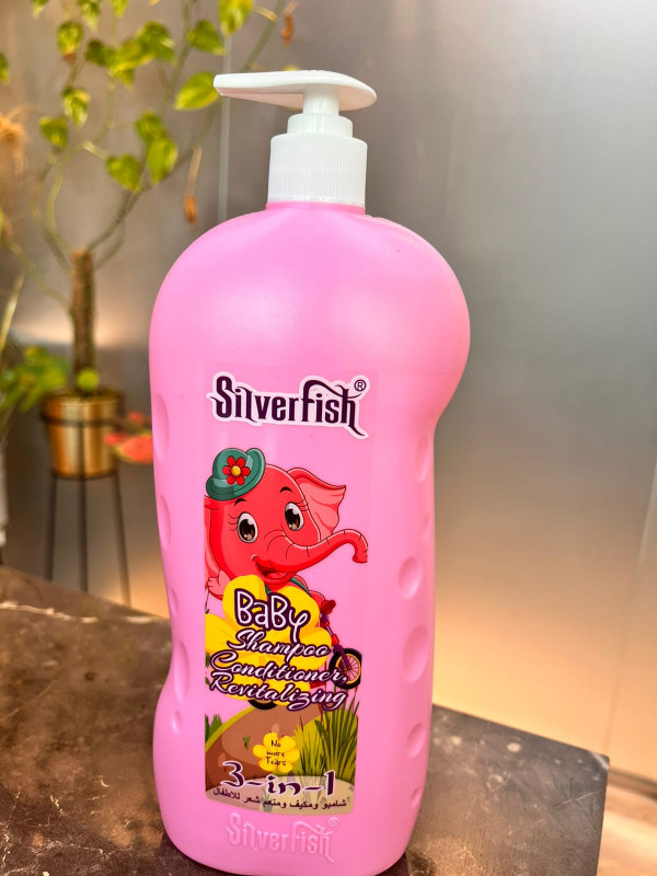 Concord Silverfish Baby Shampoo 886 ML - Pink Conditioner