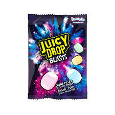 BAZOOKA JUICY DROPS BLASTS CHEW N SOUR