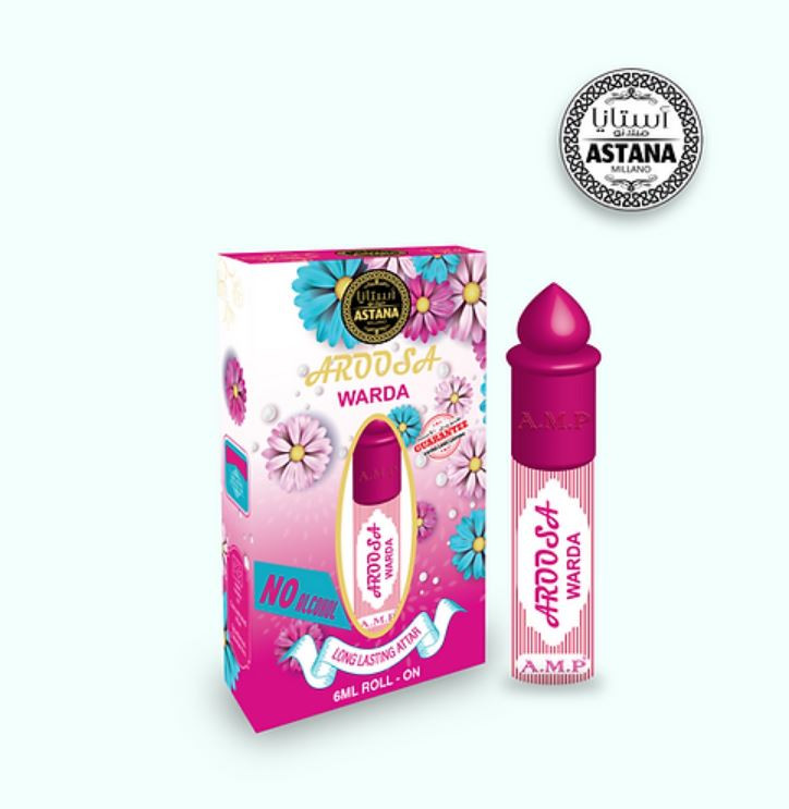 Aroosa warda 6 ml by Astano Millano