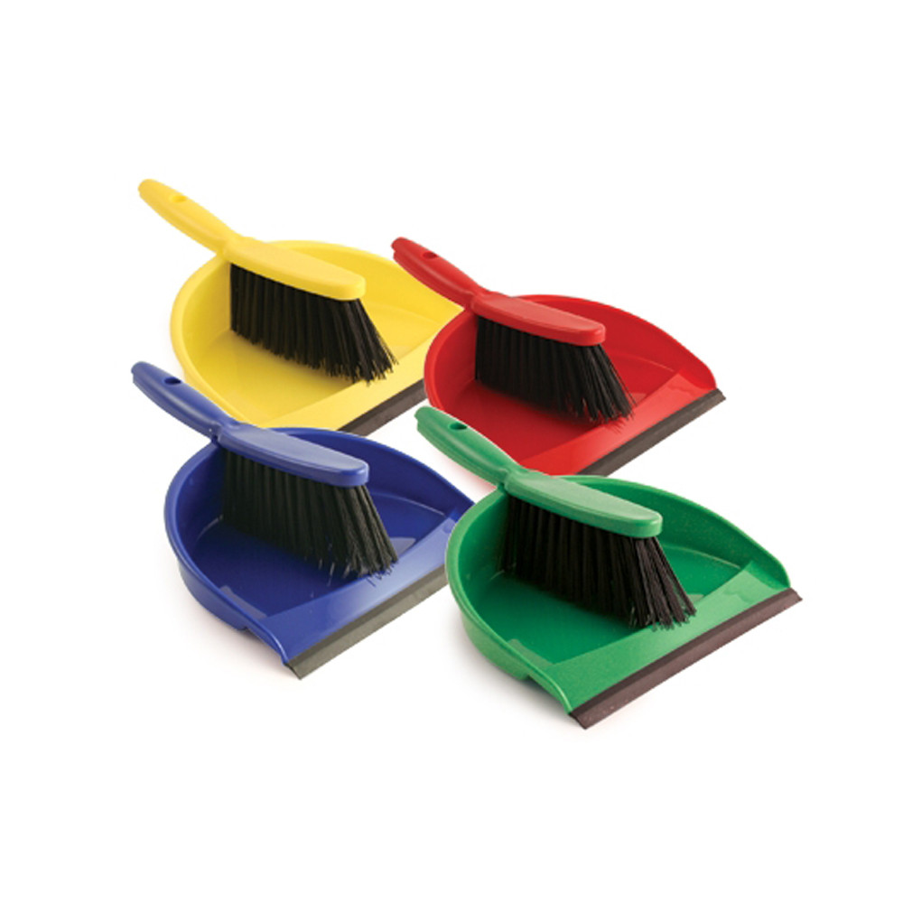 DUST PAN SET RUBBER RELAX
