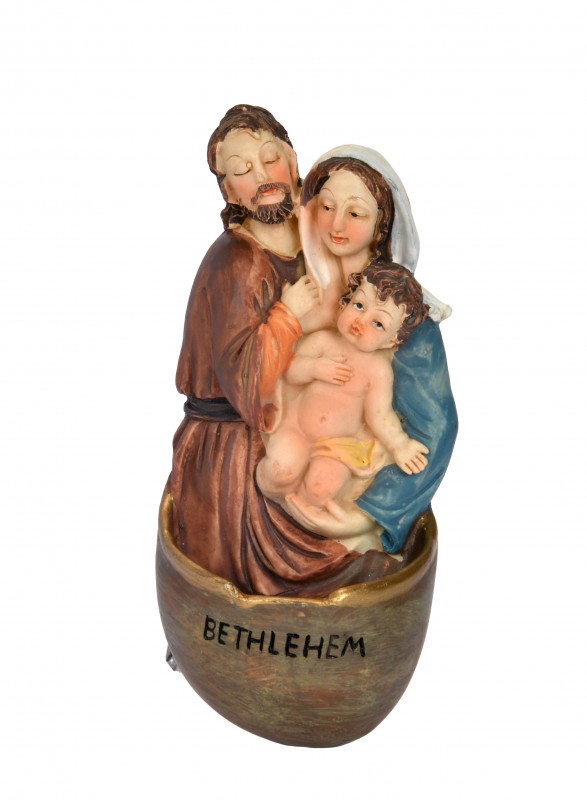 Bust Holy Family'S Bethlehem- Raisin 210